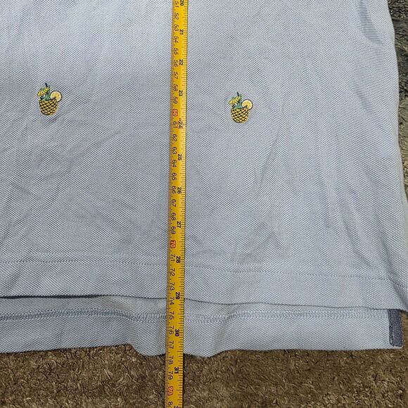 Brooks Brothers Polo Shirt Mens XL Extra Large Slim Fit Pineapple Embroidered - Picture 5 of 7